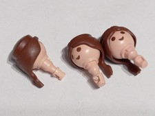 PLAYMOBIL x3 TÊTES TÊTE