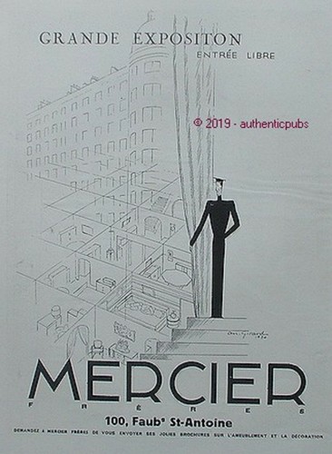 Publicite mercier freres - publicite,