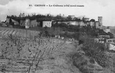 CPA 37 - CHINON (Indre et Loire) - 31. Le Château (côté nord-ouest)