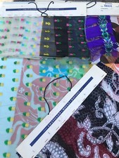 Echantillons de tissus pour la haute couture Chatillon Mouly Roussel