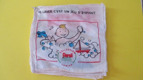 Petit livre tissu vintage