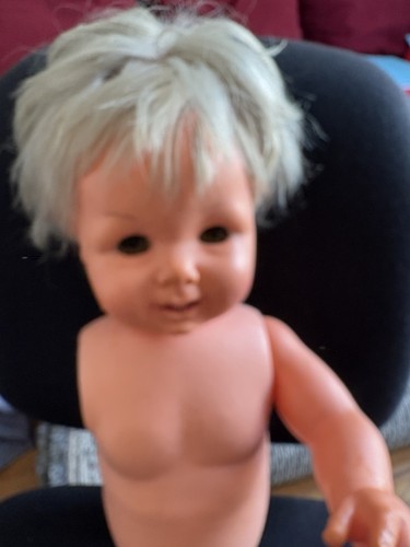 Poupée bébé baigneur - , ancien