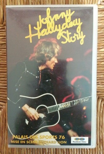 Vhs johnny hallyday - johnny, palais