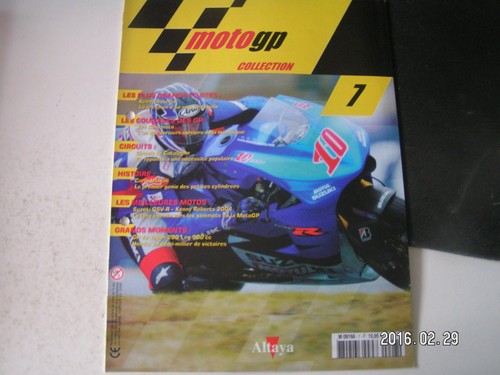 Moto collection n 7 - gp, n°7