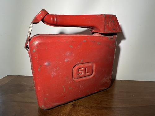 Ancien jerrican marque - marque, tromet