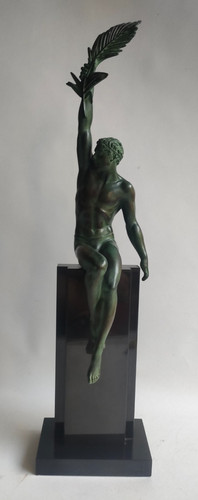 Statue sculpture art deco - art,