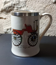 Ancien Mug Porcelaine Vieille