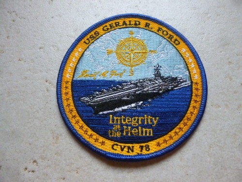 Patch uss gerald ford - gerald, r.