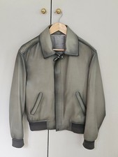 Blouson aviateur Berluti en cuir patiné