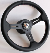 Volant compatible avec BMW Sport Cuir Style Alpina E28 E30 E32 E34 85-92'