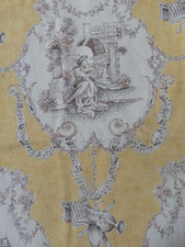 ANCIEN TISSU VINTAGE FRENCH