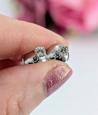 Boucle d'oreilles puces en or