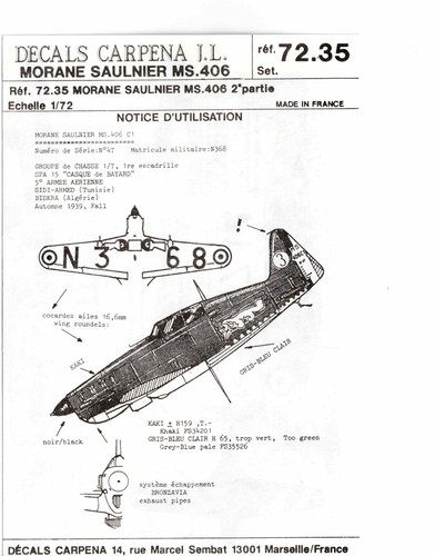 Carpena decals 72 35 - 1/72,