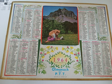 Calendrier Almanachs La Poste
