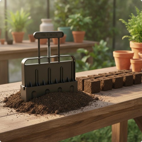 Presse motte manuel pratique - presse-motte,