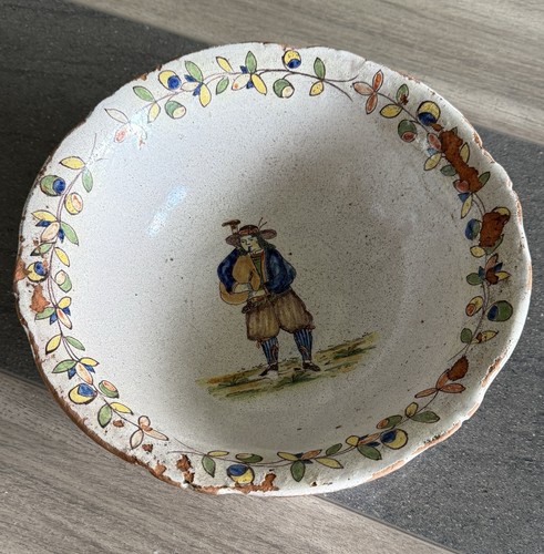 Grand plat faïence - plat, quimper