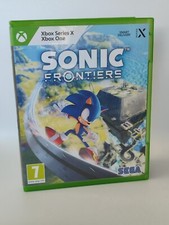 Jeu Microsoft xbox séries X SONIC Frontiers complet PAL FR xbox one