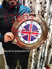 Horloge murale ancienne hublot