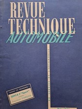 SIMCA 9 SPORT REVUE TECHNIQUE AUTOMOBILE N° 85 1953 TRACTEUR VIERZON