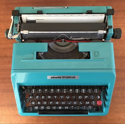 Machine écrire olivetti - machine, à