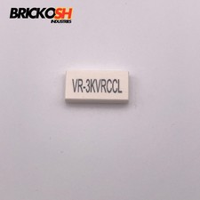 LEGO 3069pb0263 Tile 1x2