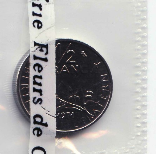 50 centimes semeuse - centimes, 1971