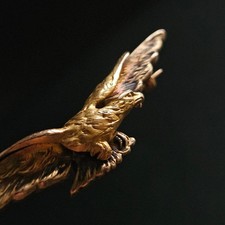 Broche art nouveau FIX aigle