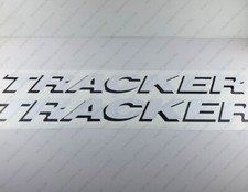 BASS TRACKER BOAT LETTERING