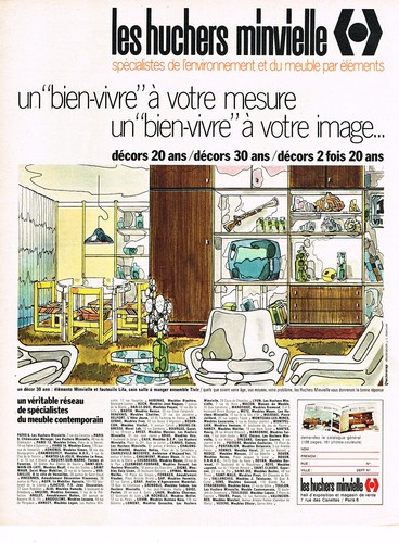 Publicite 1970 les huchers - publicite,