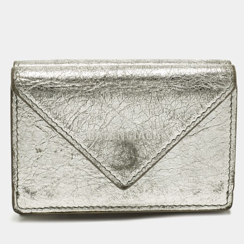 Balenciaga papier mini silver - papier,