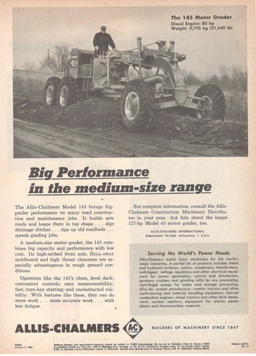 Allis chalmers publicité - allis-chalmers, 1