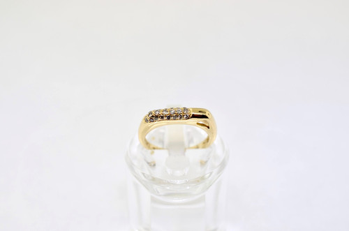 14k gold and pave - and, diamond