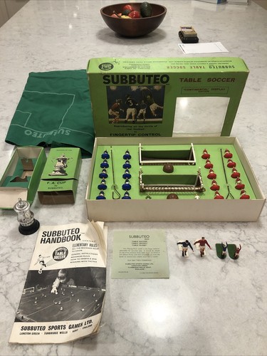 Subbuteo table soccer - table,