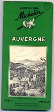Guide Michelin AUVERGNE 1953-54