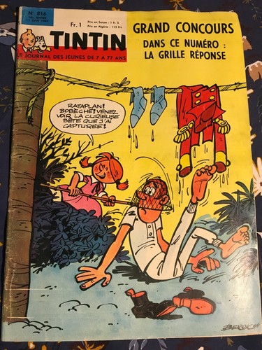 Journal tintin 816 france - tintin,