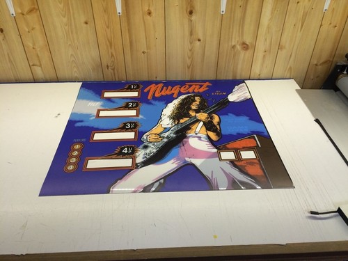 Stern nugent pinball machine - nugent,