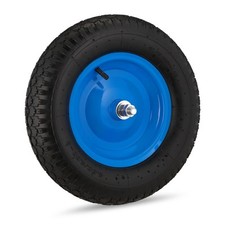 Roue de brouette 4.80 4.00-8 à air Jante d’Acier axe de Secours pour Diable J...