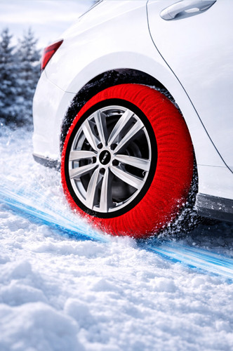 Chaussettes neige chaîne - de,