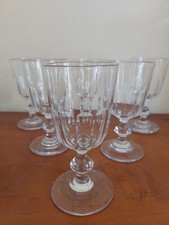 Lot verres cristal - lot, 6