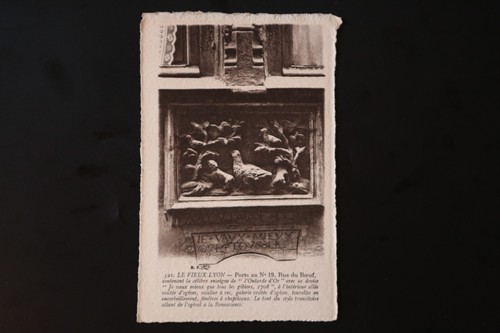 Carte postale ancienne lyon - carte,