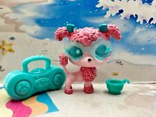 LPS authentic Petshop #1956 Dog  Pink Poodle Edition speciale Chien Caniche Rose