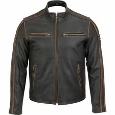 Blouson motard homme cuir