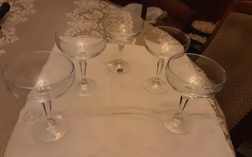 Coupes champagne cristal - 5, a