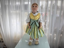 Poupée d'artiste Monika Peter légère fille poupée vinyle 86 cm. Bon état