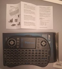 Mini clavier AZERTY sans fil pour Android TV Box PC télécommande Pavé tactile