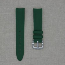 Tempomat 21mm Vert Caoutchouc Bracelet Pour Rolex Submariner 41mm, Explorer II
