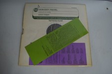RARE DISQUE VINYLE 33 TOURS DEBUSSY RAVEL QUATUOR BULGARE