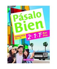 Espagnol 2de, 1re, Tle Bac Pro