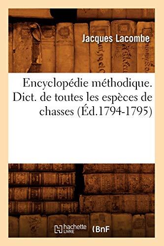 Encyclopedie methodique dict - methodique.,