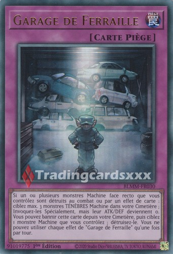Garage de ferraille - yu-gi-oh!,